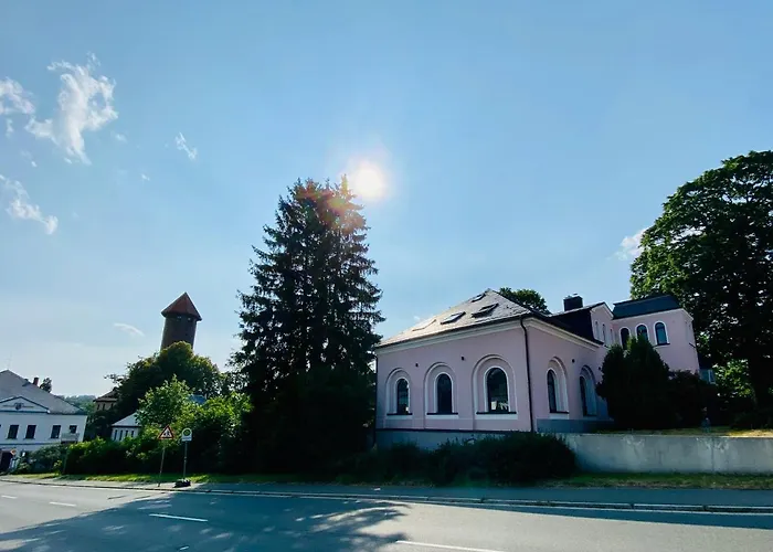 Apartment 5 Sterne Schlossplatz - Sachsen Vogtland Erzgebirge 6 Personen 3 Sz Sauna Kamin Auerbach (Vogtland)