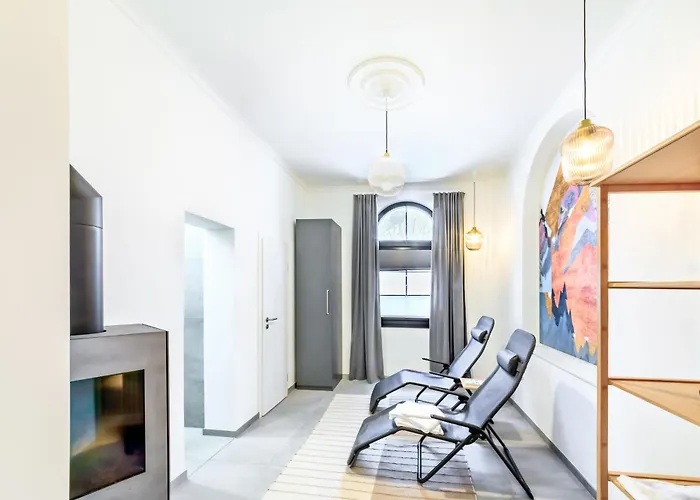 5 Sterne Schlossplatz - Sachsen Vogtland Erzgebirge 6 Personen 3 Sz Sauna Kamin